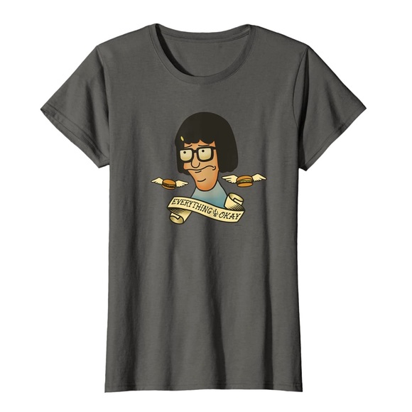 Bob's Burgers Tina  Everything Is Okay Flash T-shirt T-Shir - Picture 1 of 6